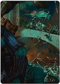 Rohirrim Chargers Art Card (6) [Art Series: Universes Beyond: The Lord of the Rings: Tales of Middle-earth]