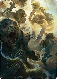 Galadriel's Dismissal Art Card (10) [Art Series: Universes Beyond: The Lord of the Rings: Tales of Middle-earth]