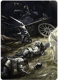 Courageous Resolve Art Card (16) [Art Series: Universes Beyond: The Lord of the Rings: Tales of Middle-earth]