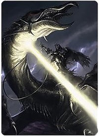 Olorin's Searing Light Art Card (13) [Art Series: Universes Beyond: The Lord of the Rings: Tales of Middle-earth]