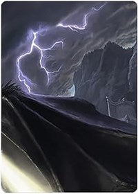 Sorcerous Squall Art Card (14) [Art Series: Universes Beyond: The Lord of the Rings: Tales of Middle-earth]