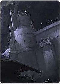 Rammas Echor, Ancient Shield Art Card (15) [Art Series: Universes Beyond: The Lord of the Rings: Tales of Middle-earth]