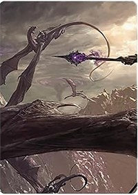 Nazgul Battle-Mace Art Card (20) [Art Series: Universes Beyond: The Lord of the Rings: Tales of Middle-earth]