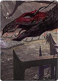 Fell Beast of Mordor Art Card (23) [Art Series: Universes Beyond: The Lord of the Rings: Tales of Middle-earth]