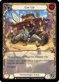 Gas Up - LGS203 (LGS203) [Flesh and Blood: Promo Cards]