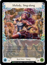 Melody, Sing-along - HER103 (HER103) [Flesh and Blood: Promo Cards]