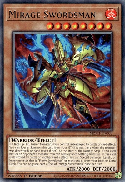Mirage Swordsman (MZMI-EN003) [Maze of Millennia]