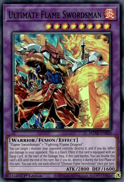 Ultimate Flame Swordsman (MZMI-EN004) [Maze of Millennia]