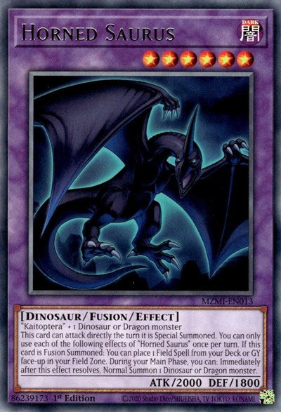 Horned Saurus (MZMI-EN013) [Maze of Millennia]