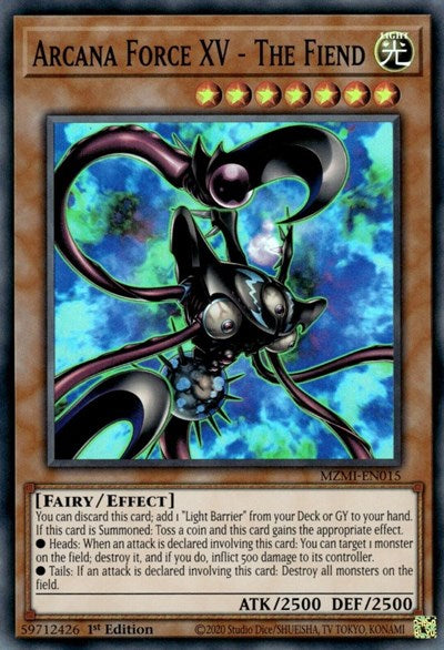 Arcana Force XV - The Fiend (MZMI-EN015) [Maze of Millennia]