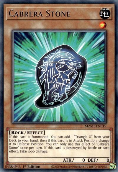 Cabrera Stone (MZMI-EN019) [Maze of Millennia]