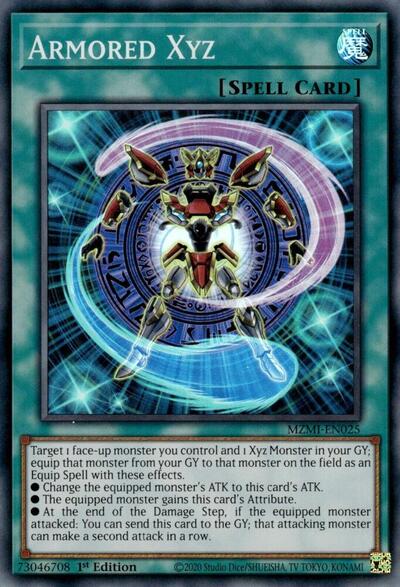 Armored Xyz (MZMI-EN025) [Maze of Millennia]
