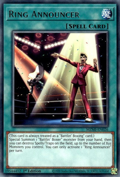 Ring Announcer (MZMI-EN026) [Maze of Millennia]