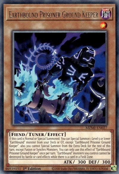 Earthbound Prisoner Ground Keeper (MZMI-EN027) [Maze of Millennia]