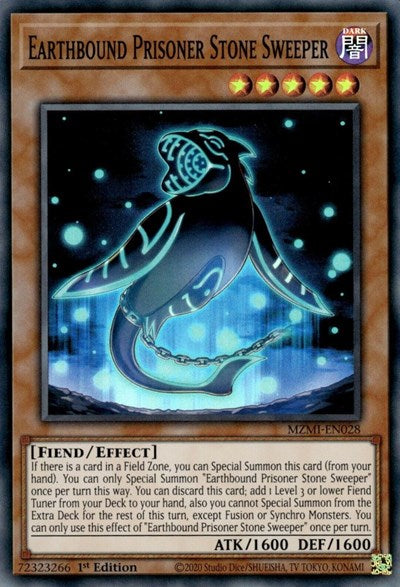 Earthbound Prisoner Stone Sweeper (MZMI-EN028) [Maze of Millennia]