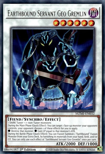 Earthbound Servant Geo Gremlin (MZMI-EN032) [Maze of Millennia]
