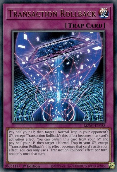 Transaction Rollback (MZMI-EN038) [Maze of Millennia]
