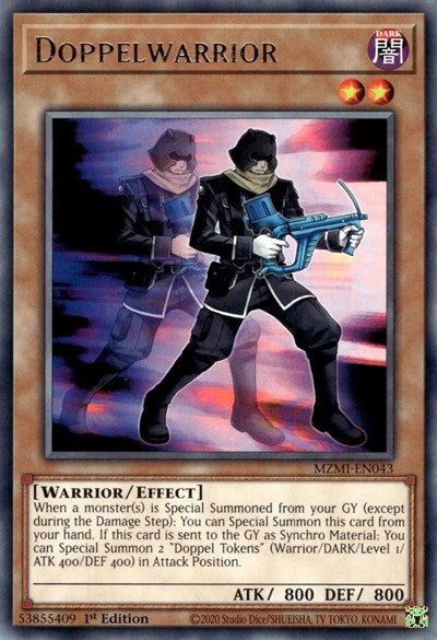 Doppelwarrior (MZMI-EN043) [Maze of Millennia]