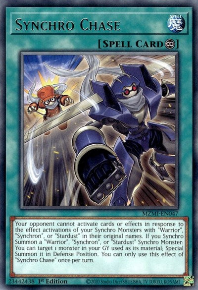 Synchro Chase (MZMI-EN047) [Maze of Millennia]