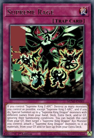 Supreme Rage (MZMI-EN061) [Maze of Millennia]