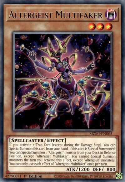Altergeist Multifaker (MZMI-EN065) [Maze of Millennia]