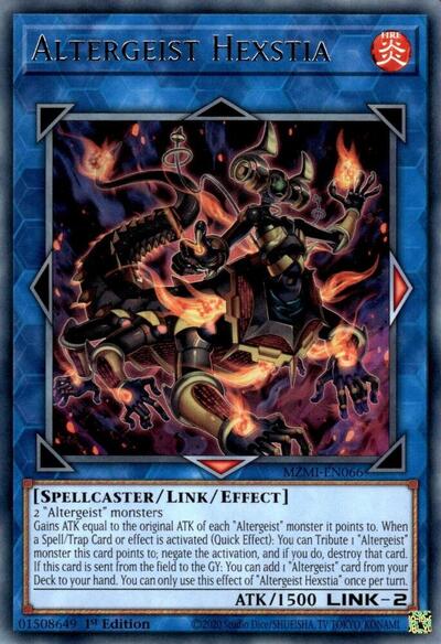 Altergeist Hexstia (MZMI-EN066) [Maze of Millennia]