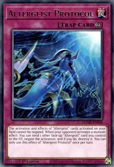 Altergeist Protocol (MZMI-EN068) [Maze of Millennia]