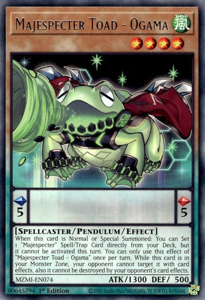 Majespecter Toad - Ogama (MZMI-EN074) [Maze of Millennia]