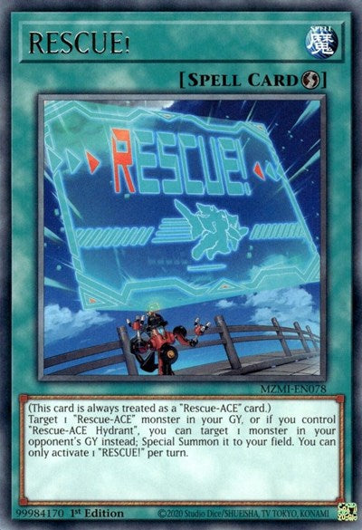 RESCUE! (MZMI-EN078) [Maze of Millennia]