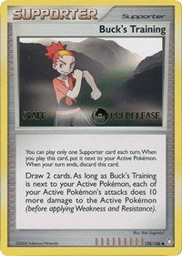 Buck's Training - 130/146 (Prerelease) [Staff] (130) [Miscellaneous Cards & Products]