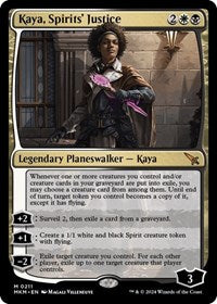Kaya, Spirits' Justice (211) [Murders at Karlov Manor]