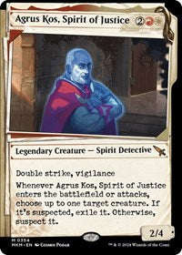 Agrus Kos, Spirit of Justice (Showcase) (354) [Murders at Karlov Manor]