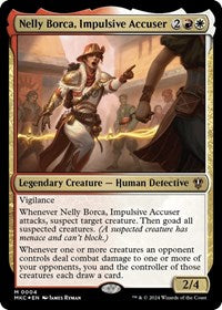 Nelly Borca, Impulsive Accuser (4) [Commander: Murders at Karlov Manor]