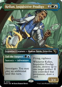 Kellan, Inquisitive Prodigy (Borderless) (334) [Murders at Karlov Manor]