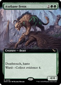 Axebane Ferox (Extended Art) (409) [Murders at Karlov Manor]