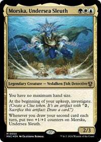 Morska, Undersea Sleuth (3) [Commander: Murders at Karlov Manor]
