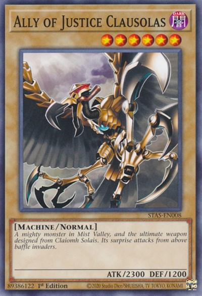 Ally of Justice Clausolas (STAS-EN008) [2-Player Starter Set]