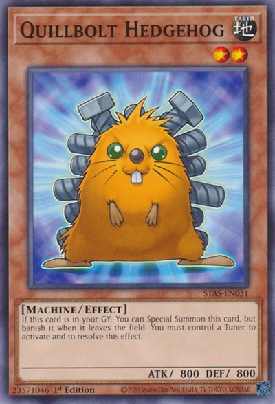 Quillbolt Hedgehog (STAS-EN031) [2-Player Starter Set]
