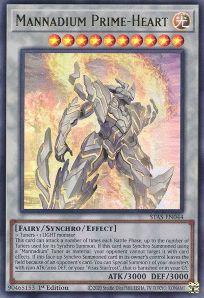 Mannadium Prime-Heart (STAS-EN044) [2-Player Starter Set]