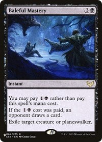 Baleful Mastery (064/275) [The List Reprints]