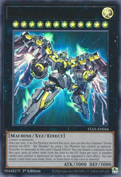 Divine Arsenal AA-ZEUS - Sky Thunder (STAX-EN044) [2-Player Starter Set]