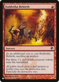Kuldotha Rebirth (96/249) [The List Reprints]