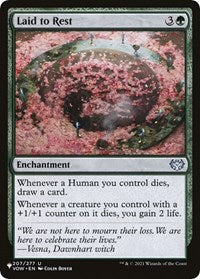 Laid to Rest (207/277) [The List Reprints]