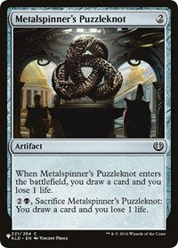 Metalspinner's Puzzleknot (221/264) [The List Reprints]