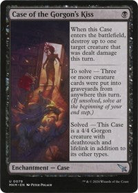 Case of the Gorgon's Kiss (a) (79) [Murders at Karlov Manor]