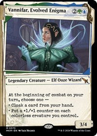 Vannifar, Evolved Enigma (Showcase) (0373) (373) [Murders at Karlov Manor]