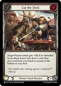 Cut the Deck (Red) (HVY106) [Heavy Hitters]