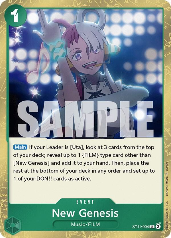 New Genesis (ST11-004) [Starter Deck 11: Uta]