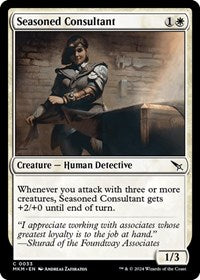 Seasoned Consultant (33) [Murders at Karlov Manor]