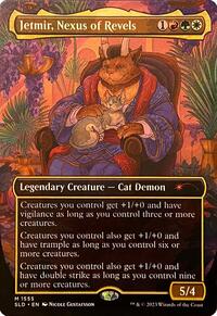 Jetmir, Nexus of Revels (Display Commander) - Thick Stock (1555) [Secret Lair Drop Series]